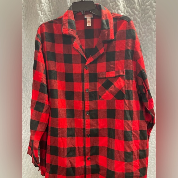 Flannel pajama top - Picture 3 of 6